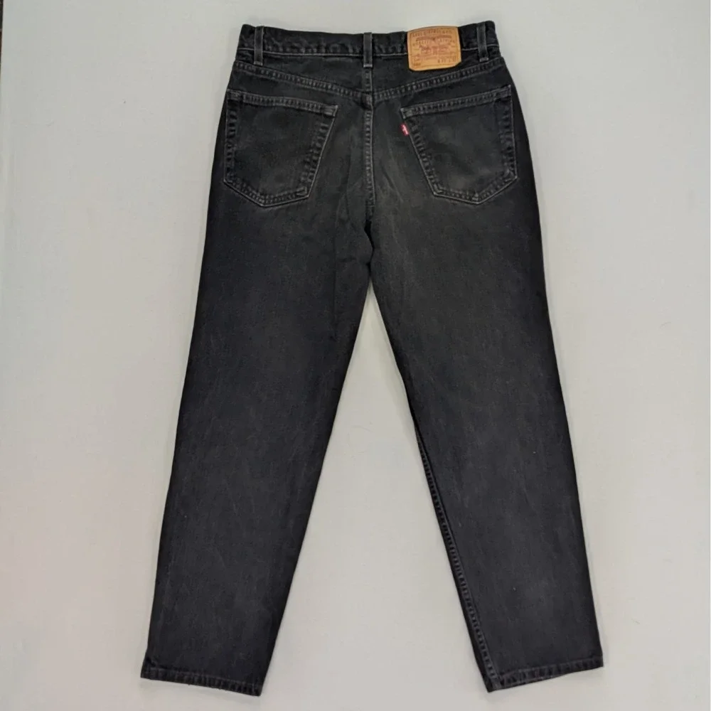 Vintage Levi's 550 Relaxed Fit Jeans Black Made USA W33 L32